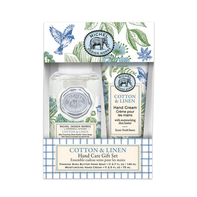 Cotton & Linen Handcare Gift Set