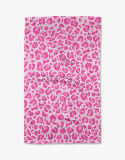 Tea Towel - Valentine's Leopard