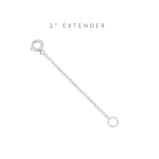 2 necklace extender sterling by enewton, FREE SHIPPING