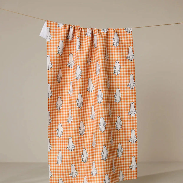 Tea Towel - Gingham Ghosts