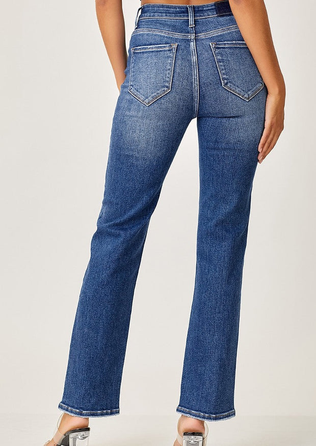 Blakely Midrise Slim Relaxed Straight Jeans