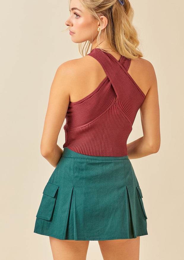 Hayden Top - Maroon