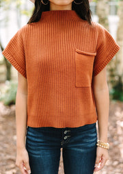 Tory Sweater - Rust