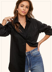 Classic Button Down - Black