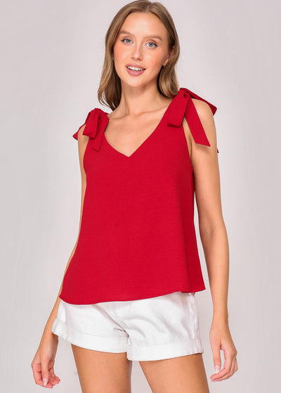 Courtney Top - Crimson