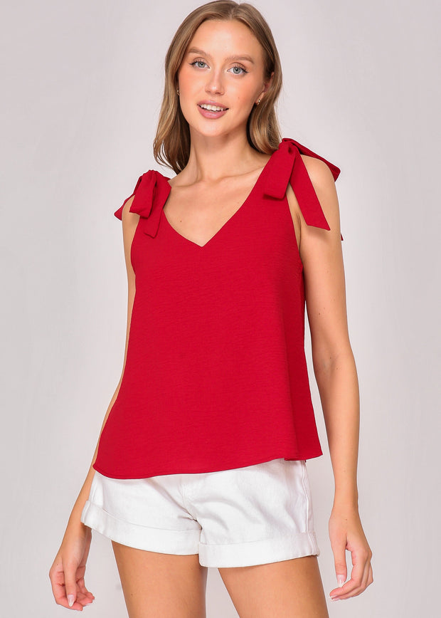 Courtney Top - Crimson