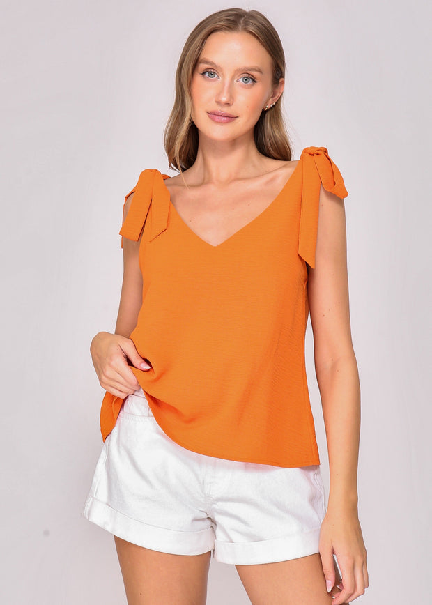 Courtney Top - Burnt Orange