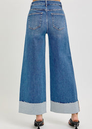 Keeley Crop Cuffed Jeans