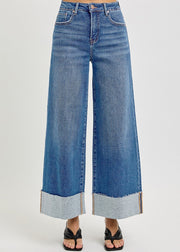 Keeley Crop Cuffed Jeans