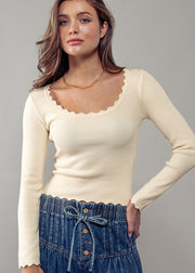 Vivian Top - Cream