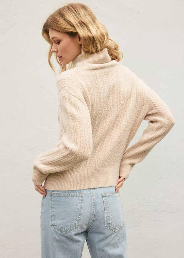 Addison Sweater - Pearl