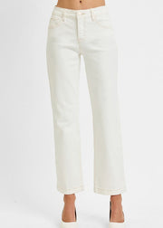 Becca Mid Arise Straight Jeans