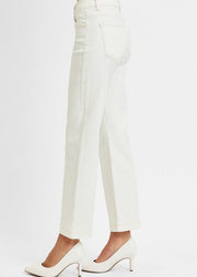 Becca Mid Arise Straight Jeans