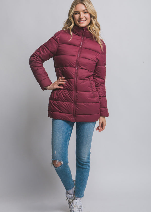 Winnie Jacket - Burgundy