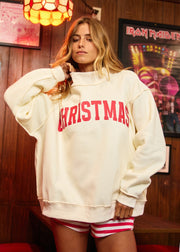 Christmas Reversible Mockneck