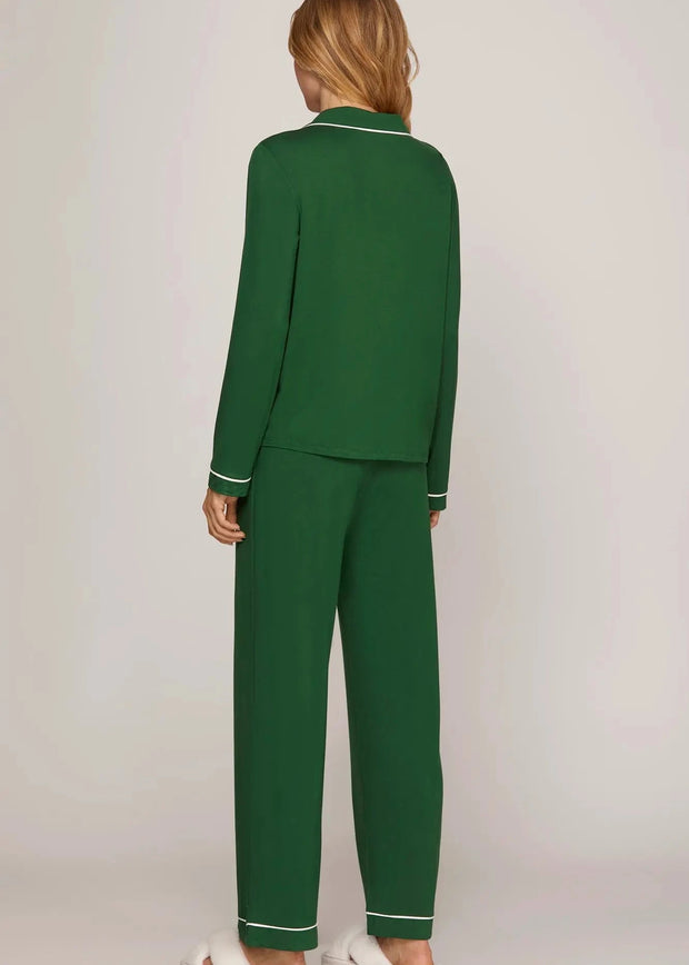 In my Christmas Jammies - Green