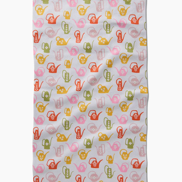 Tea Towel - Retro Watering Cans