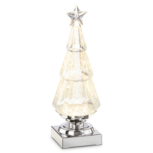 Swirling Silver Tree