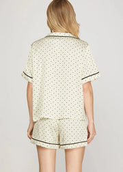 Kameron PJ Set - Cream