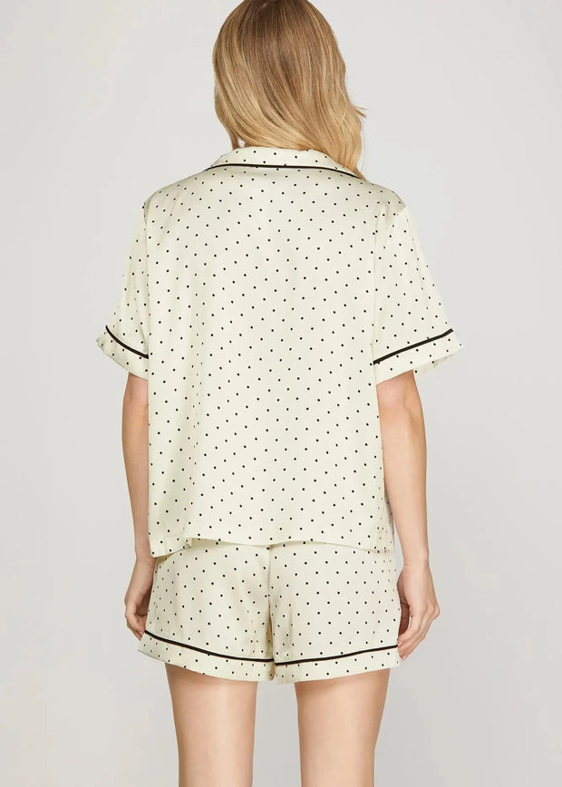 Kameron PJ Set - Cream