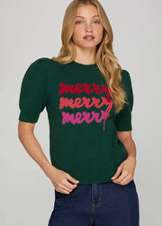 Merry Merry Merry Sweater