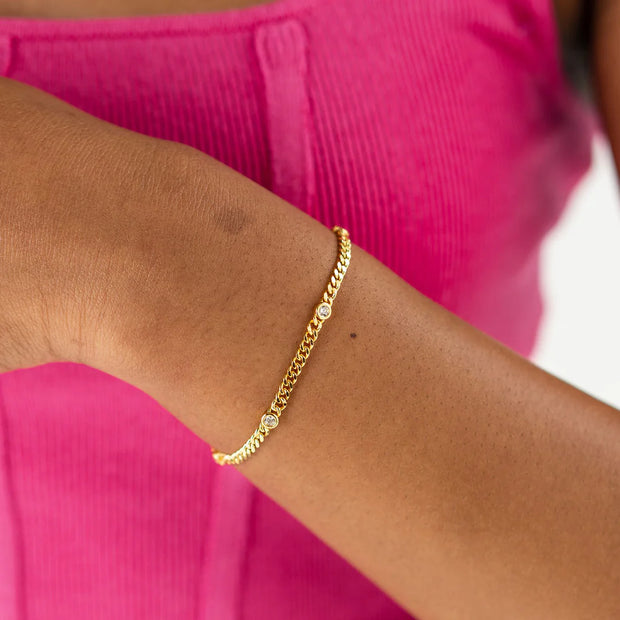 Dainty Crystal Bracelet