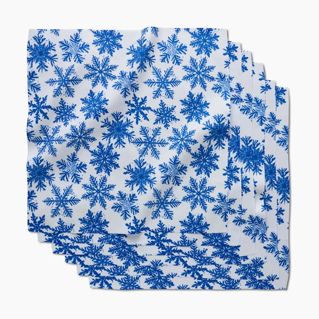Napkins - Snowy Days Blue