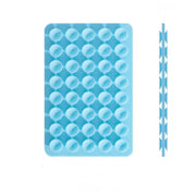 Phone Sticky Grip 2 Sided Silicone Suction Pad - Teal