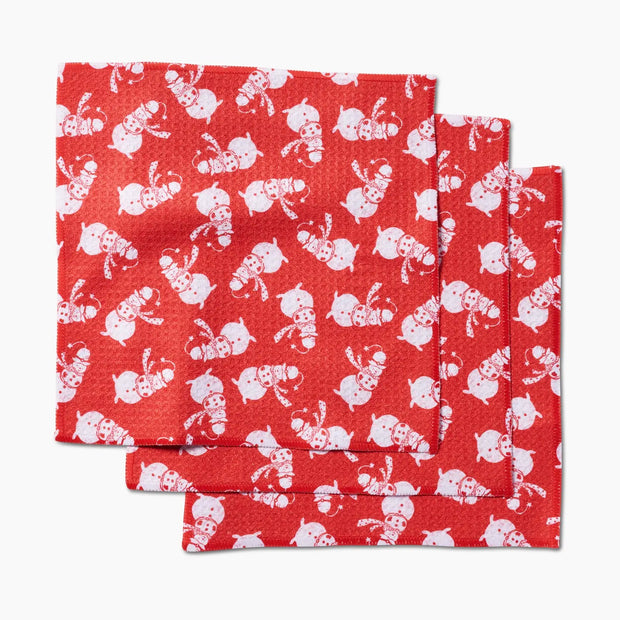 Dishcloth - Smiley Frosty