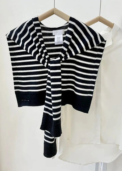 Michelle Shawl - Black Striped