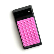 Phone Sticky Grip 2 Sided Silicone Suction Pad - Pink