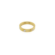 Gold Diamond Band Ring