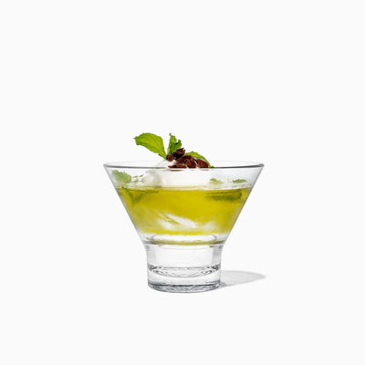 Stemless Martini Glass