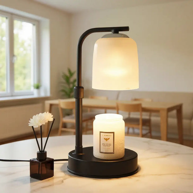 Candle Warming Lamp - Frosted Glass