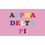 Alpha Delta Pi Flag
