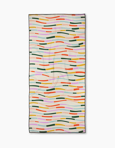 Beach Towel - Colorful Currents