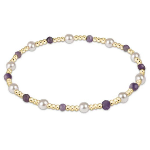 Pearl Sincerity Pattern 4mm - Amethyst