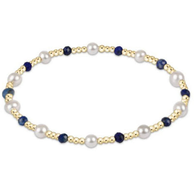 Pearl Sincerity Pattern 4mm - Lapis