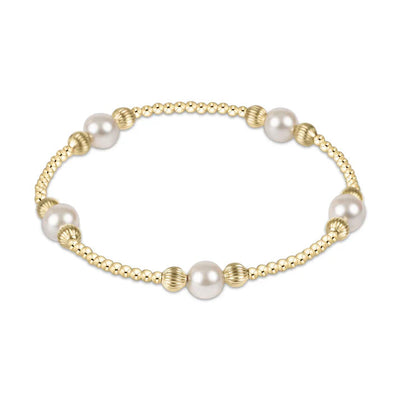 Dignity Gold Pearl 6mm