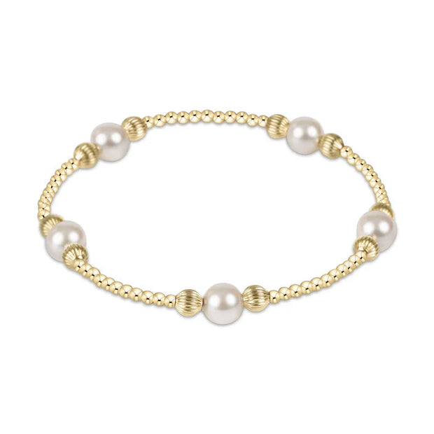 Dignity Gold Pearl 6mm