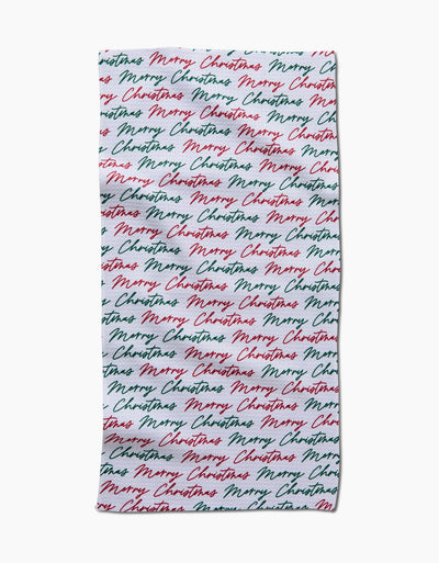 Tea Towel - Christmas Greeting