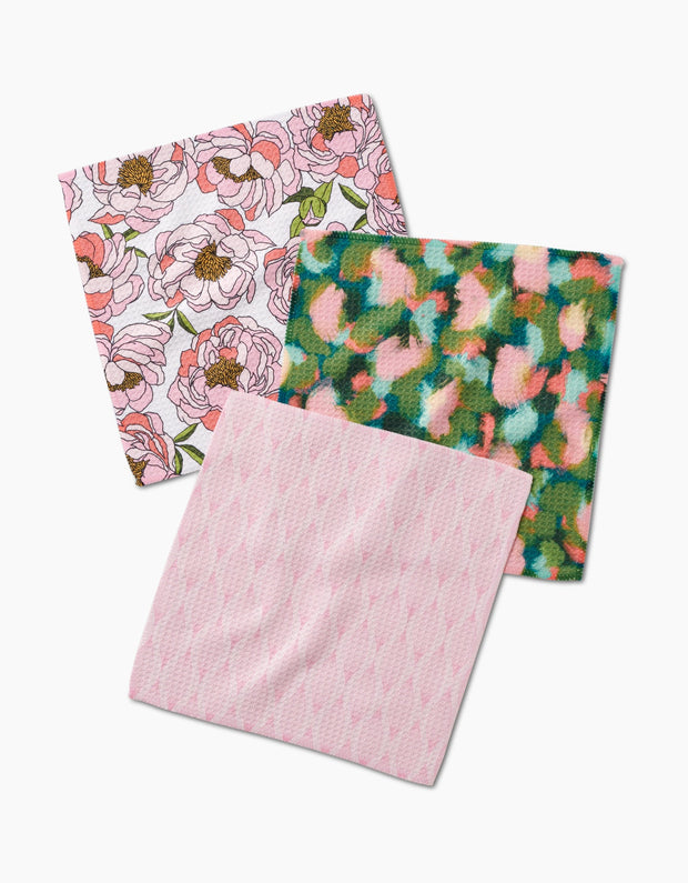 Dishcloth - Peony Paradise