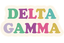 Delta Gamma Decal