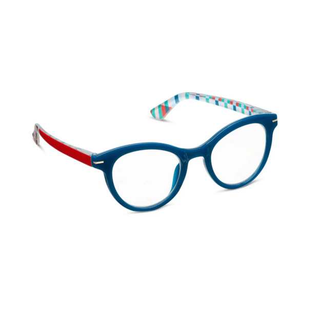 Peepers - Daphne Teal Red Check