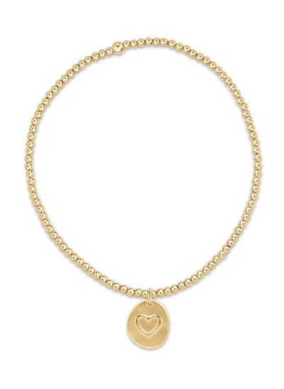 Classic Gold 2mm Love Inspired Small
