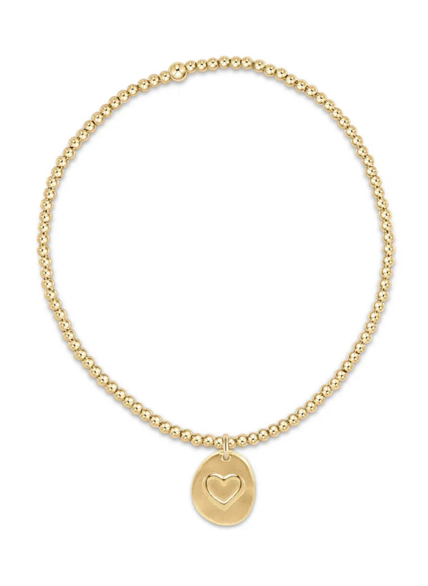Classic Gold 2mm Love Inspired Small