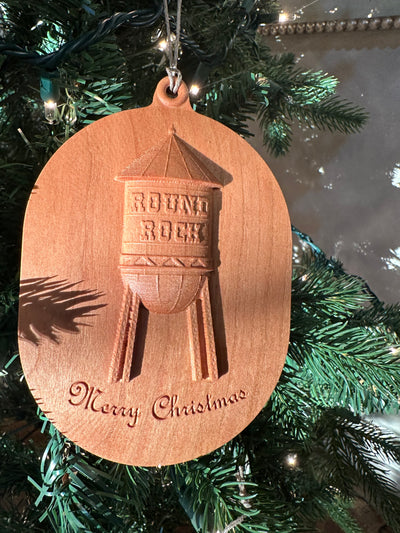 Reimagined Wood Christmas Ornaments