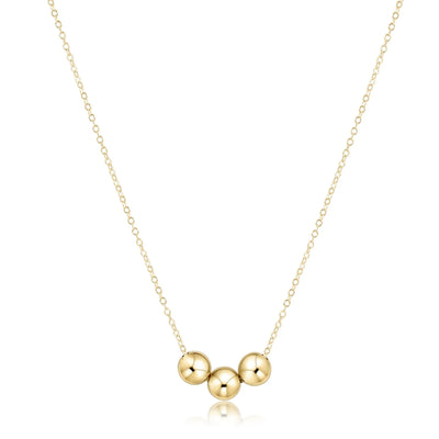 16" Joy 6mm Gold Necklace