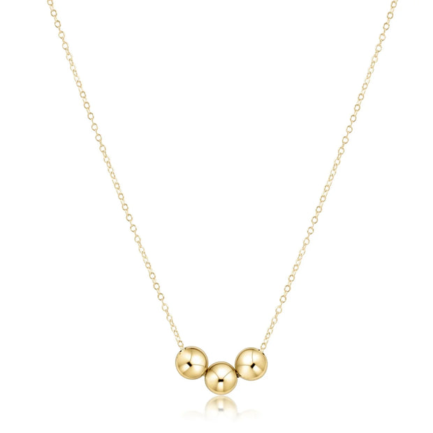 16" Joy 6mm Gold Necklace