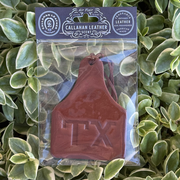 Cow Tag- Leather